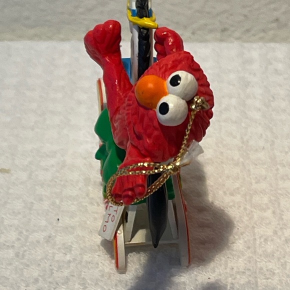 Vintage Jim Henson Sesame Street Elmo Ornament - Picture 7 of 10